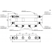 Модульный коллектор из нерж. стали MKSS-40-3D (до 40 кВт, магистраль G ¾″, 3 контура G ¾″ из них 2 вертикальных)
